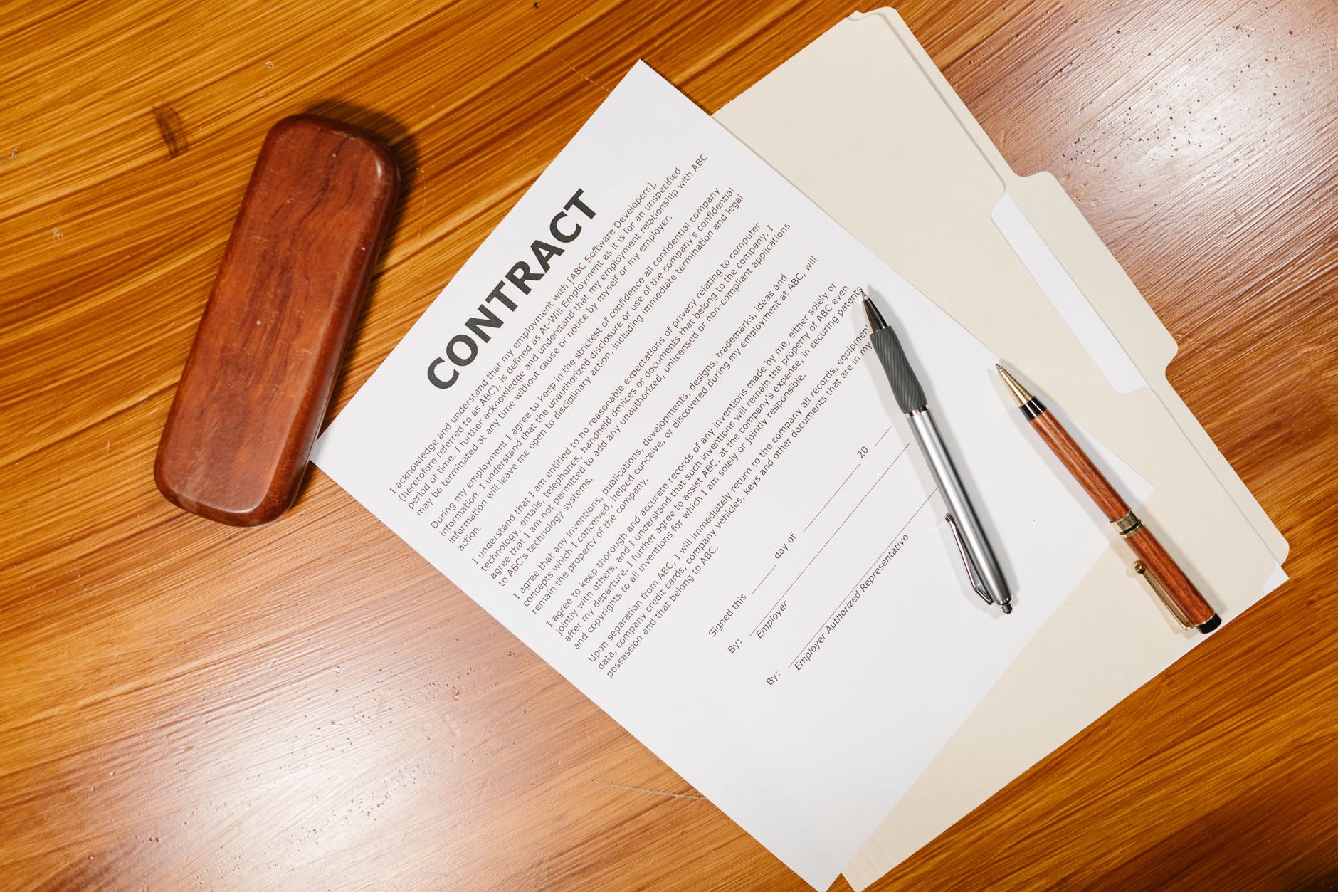 What Makes A Business Contract Legally Binding