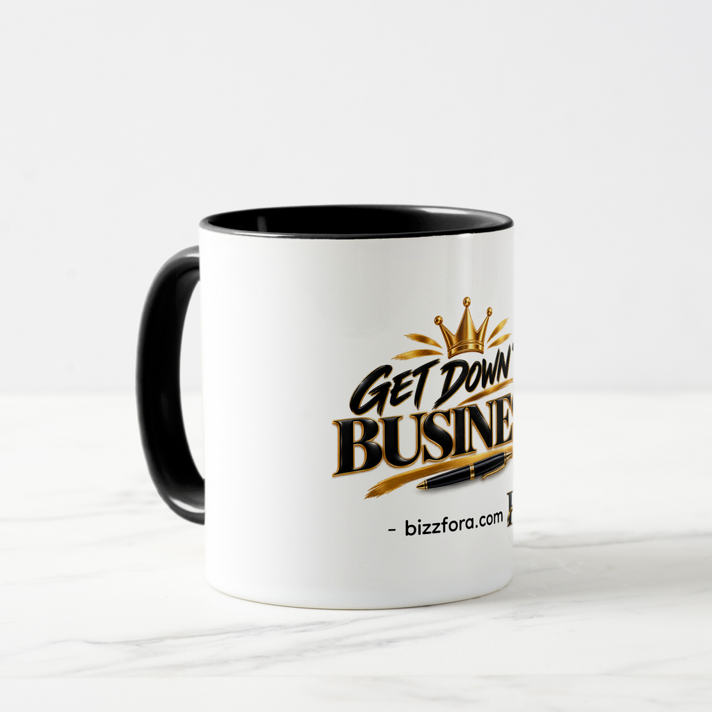 Mug: Get Down To Business